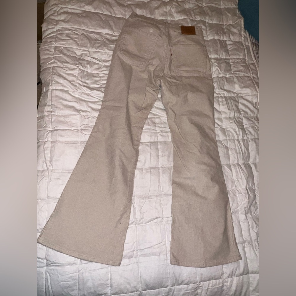 70'S HIGH RISE FLARE CORDUROY WOMEN'S JEANS - Picture 2 of 7